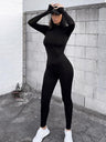 Slim-fit Long-sleeved Pants Buttock Lift Sports Elastic Comfortable Bodysuit/pants