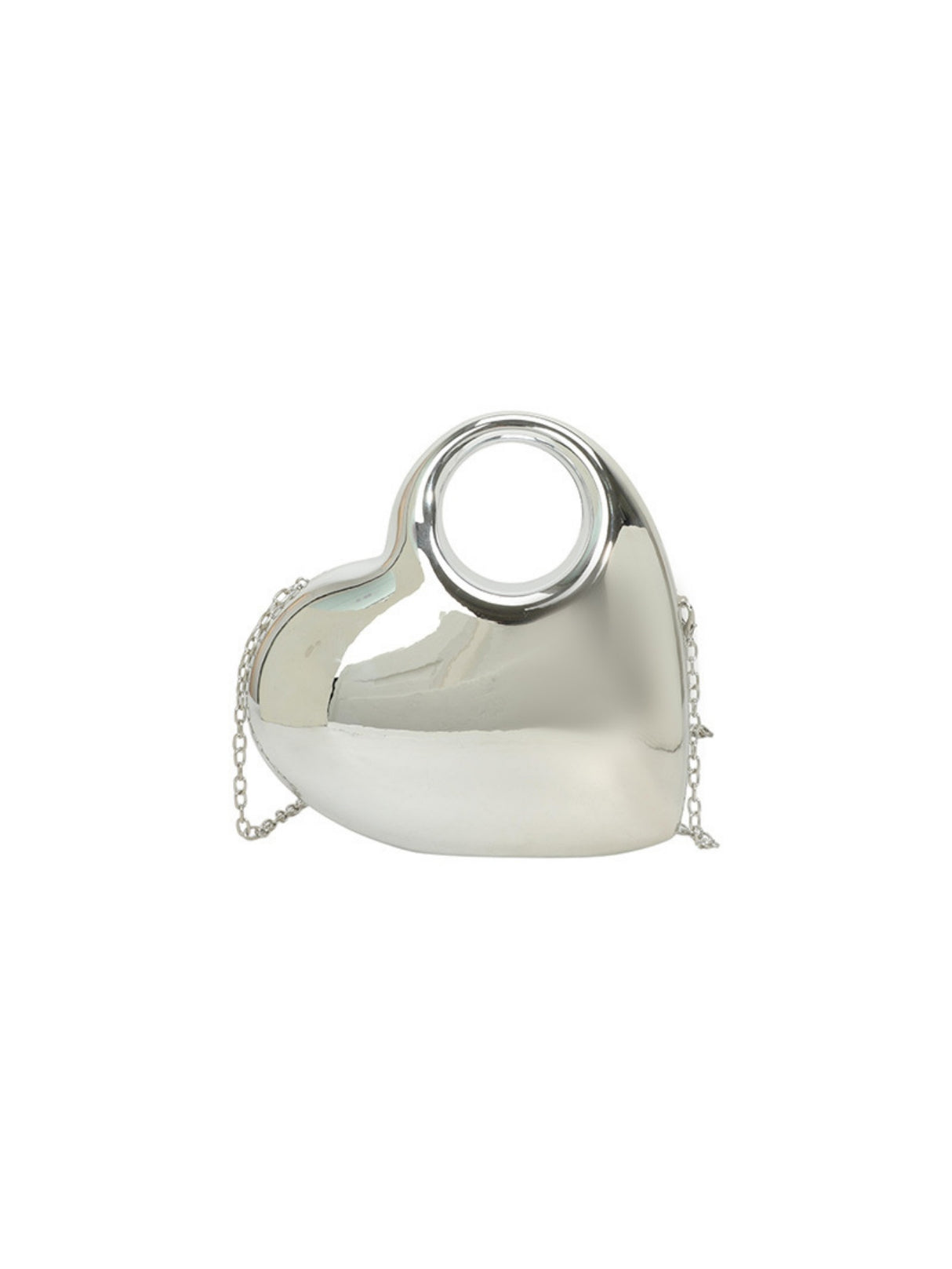 Heart-shaped Evening Shoulder Bag