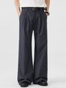 Commuting Cleanfit Straight-fit Wide-leg Dress Pants Pants