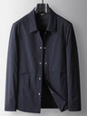 Business 4-Way Stretch Wrinkle-Free Notch-Lapel Lightweight Jacket