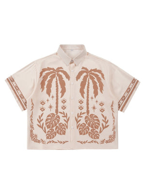Retro Cropped Shirts