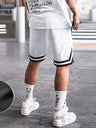 Thin Mesh Loose-fit Breathable Five Points Shorts