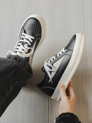 Color-blocked Casual Sneakers