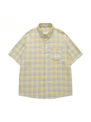Cityboy Plaid Embroidery Shirts