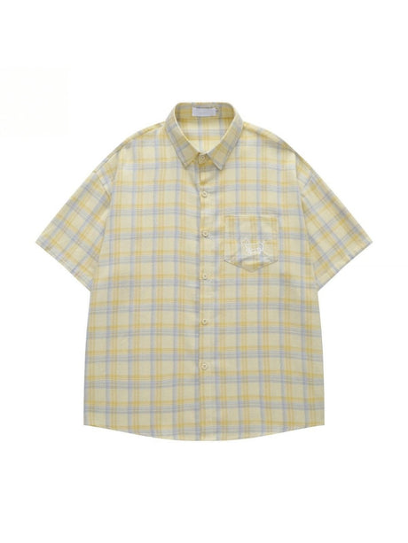 Cityboy Plaid Embroidery Shirts