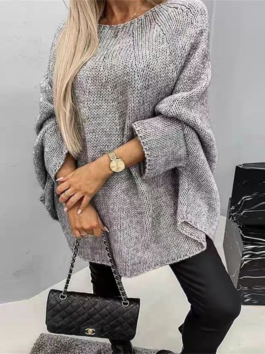 Shawl Cloak Style Knitwear Leisure Work Sweaters