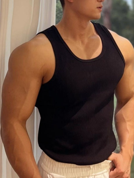 Lightweight Sports Fitness Stretch Slim-fit Moisture-wicking Breathable Tank Tops