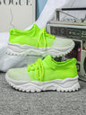 Color-blocked Unisex Casual Sneakers