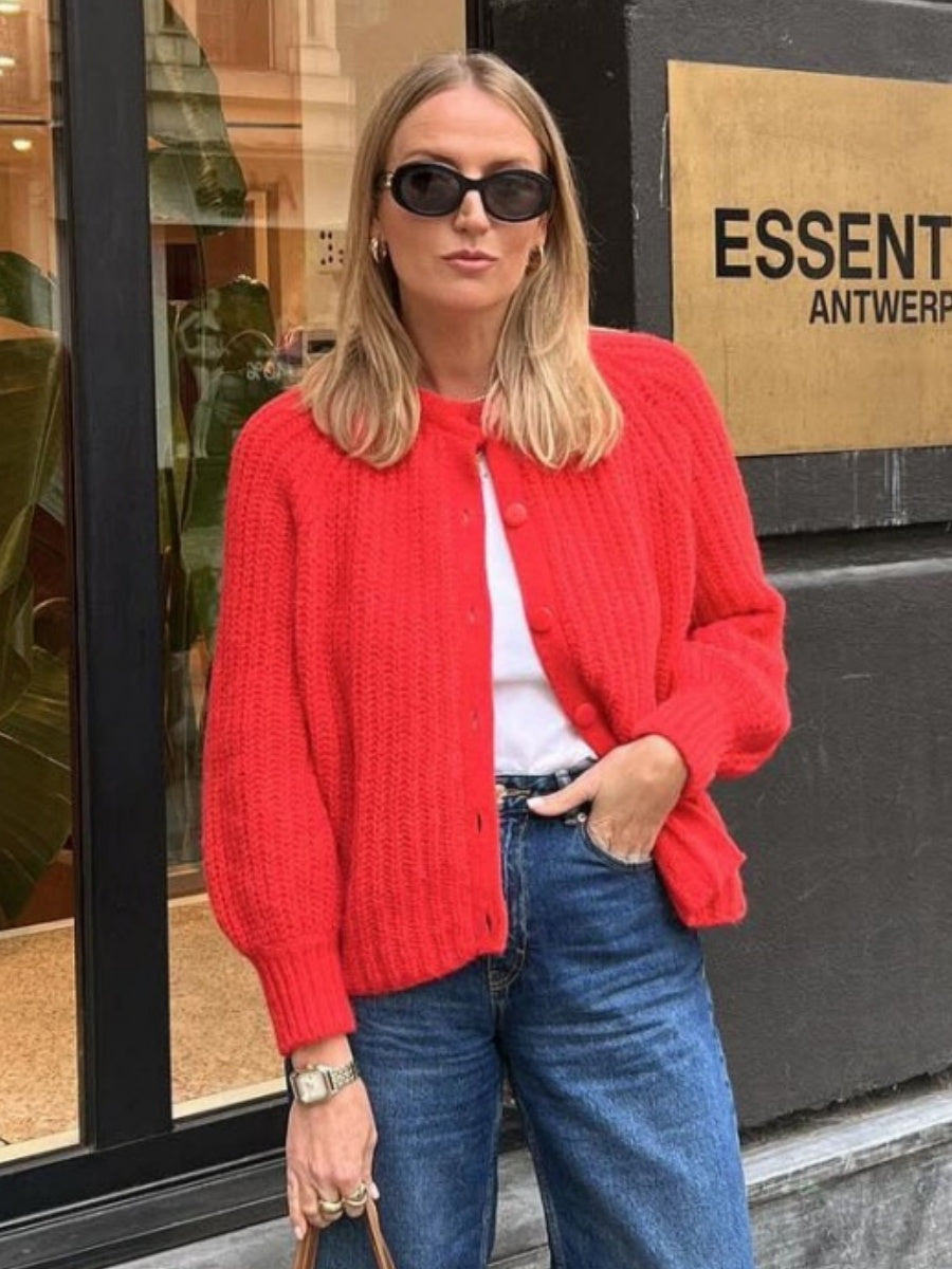 Buttons Short Cardigans