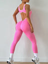Thread Quick-drying Beautiful Back And Lifted Buttocks Exercise And Fitness Yoga Jumpsuits&Bodysuits