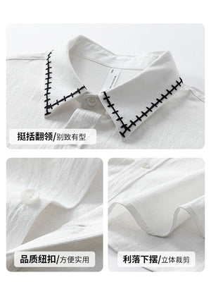 Color-blocked Shirts