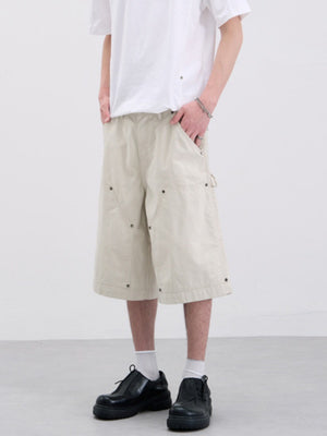 Studs Tooling Loose-fit Five Points Shorts