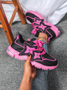 Star-shaped Decorative Women's Casual Sneakers