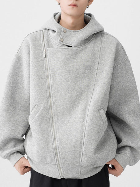 Double Zipper Hoodies Jackets