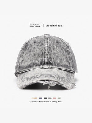 Baseballkappe mit Used-Look-Waschung