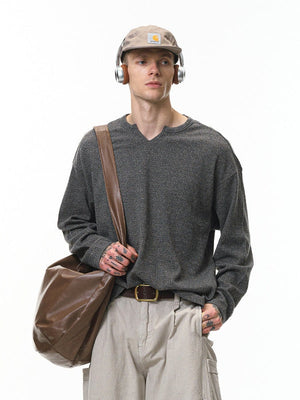 Liber Autumn Neutral wear Solid Color Solid Color T-shirts