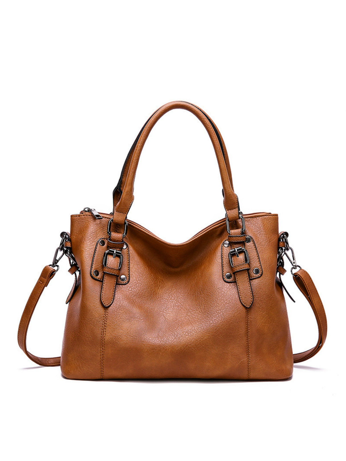 Stylish Retro Minimalist Large Capacity Handbag