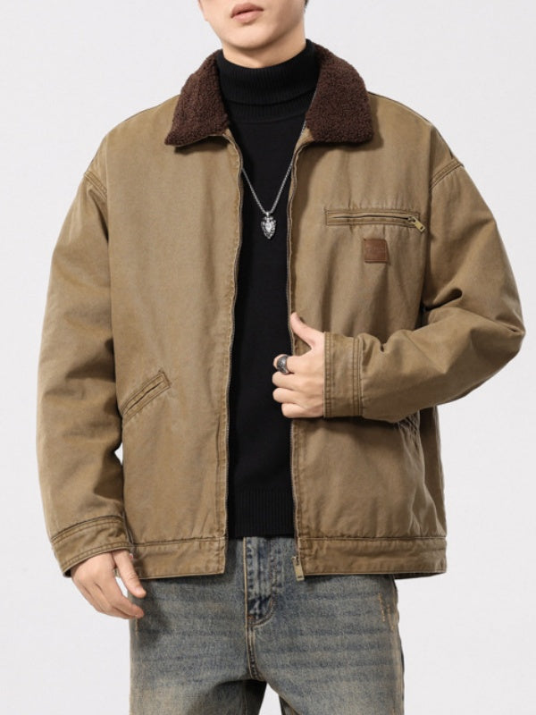 Manteau matelassé en polaire