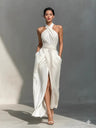 Sleeveless Elegant Slim-fit Long Dress