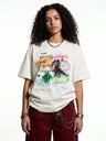 Graffiti Printed Loose-fit T-shirts