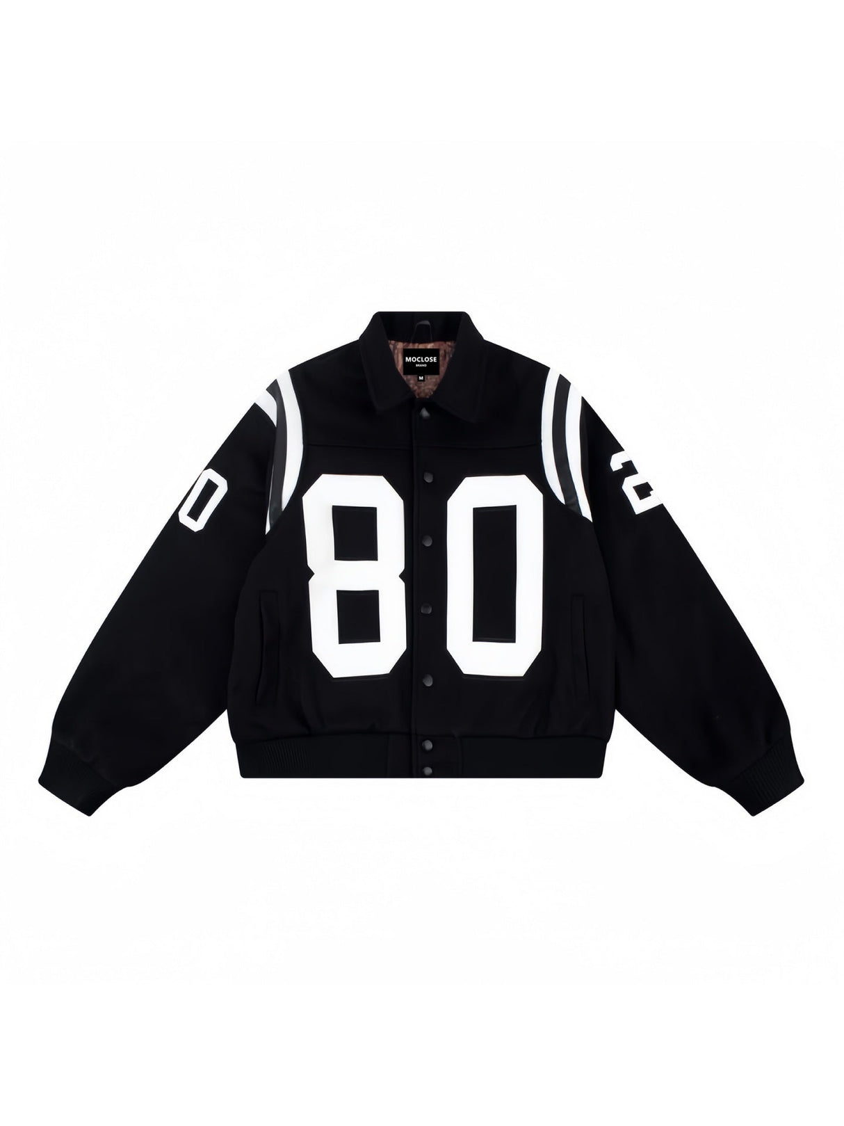 Python Pattern Cotton Keep Warm Loose Lapel Baseball Uniform Jackets