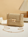 Vacation Straw Crossbody Bag
