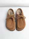 "Wilderness" Series Lace-up Platform Platform Birkenstock Kangaroo Slippers Genuine Leather Retro Casual Men's And Women's Slippers