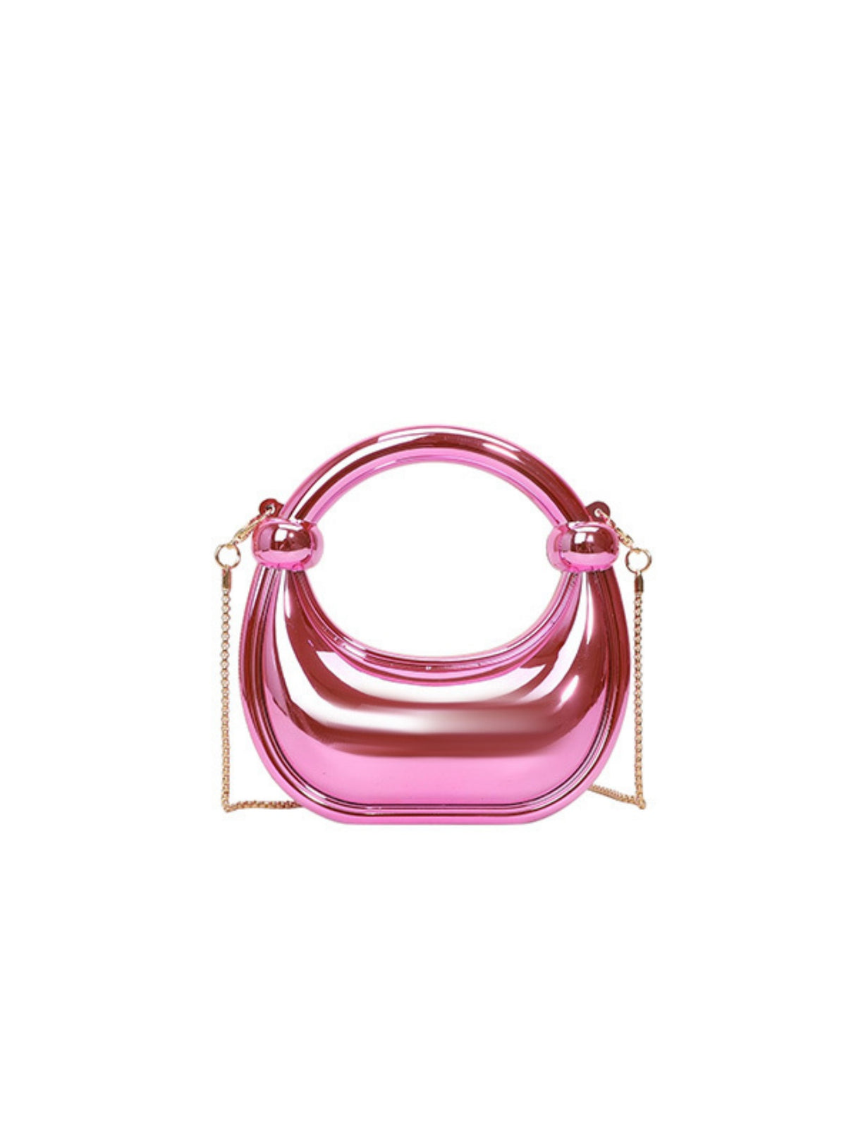 Chain Banquet Wristlet Rope Knot Handbag Acrylic Crossbody Bag
