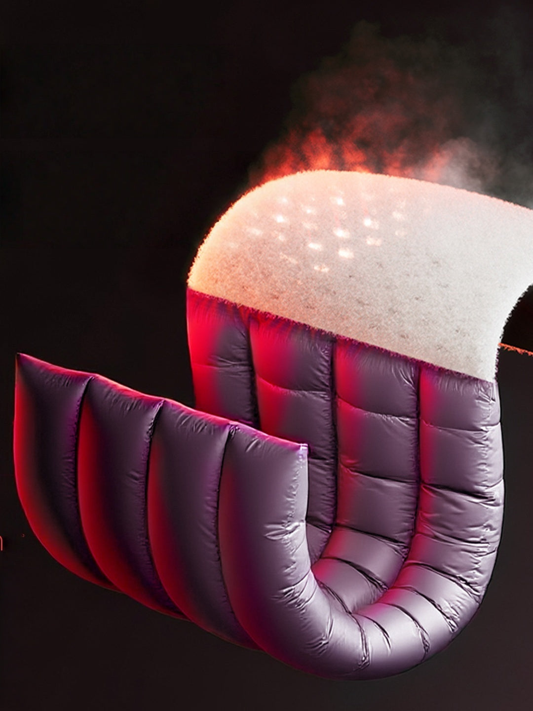 Dandelion Lightweight Stand Collar 90 Velvet Storage Down Jacket