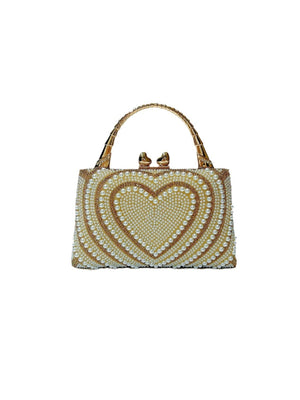 Liber Four Seasons ACC Pearl Love Saddle Bag