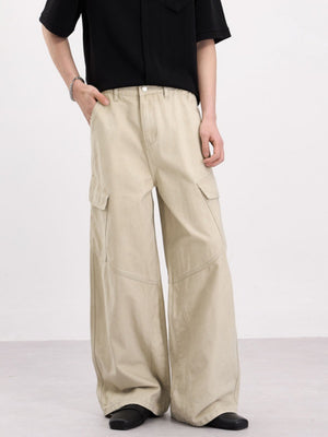Retro Big Pocket Cargo Trousers