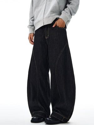 Liber Autumn Neutral wear Pocket decoration Jeans