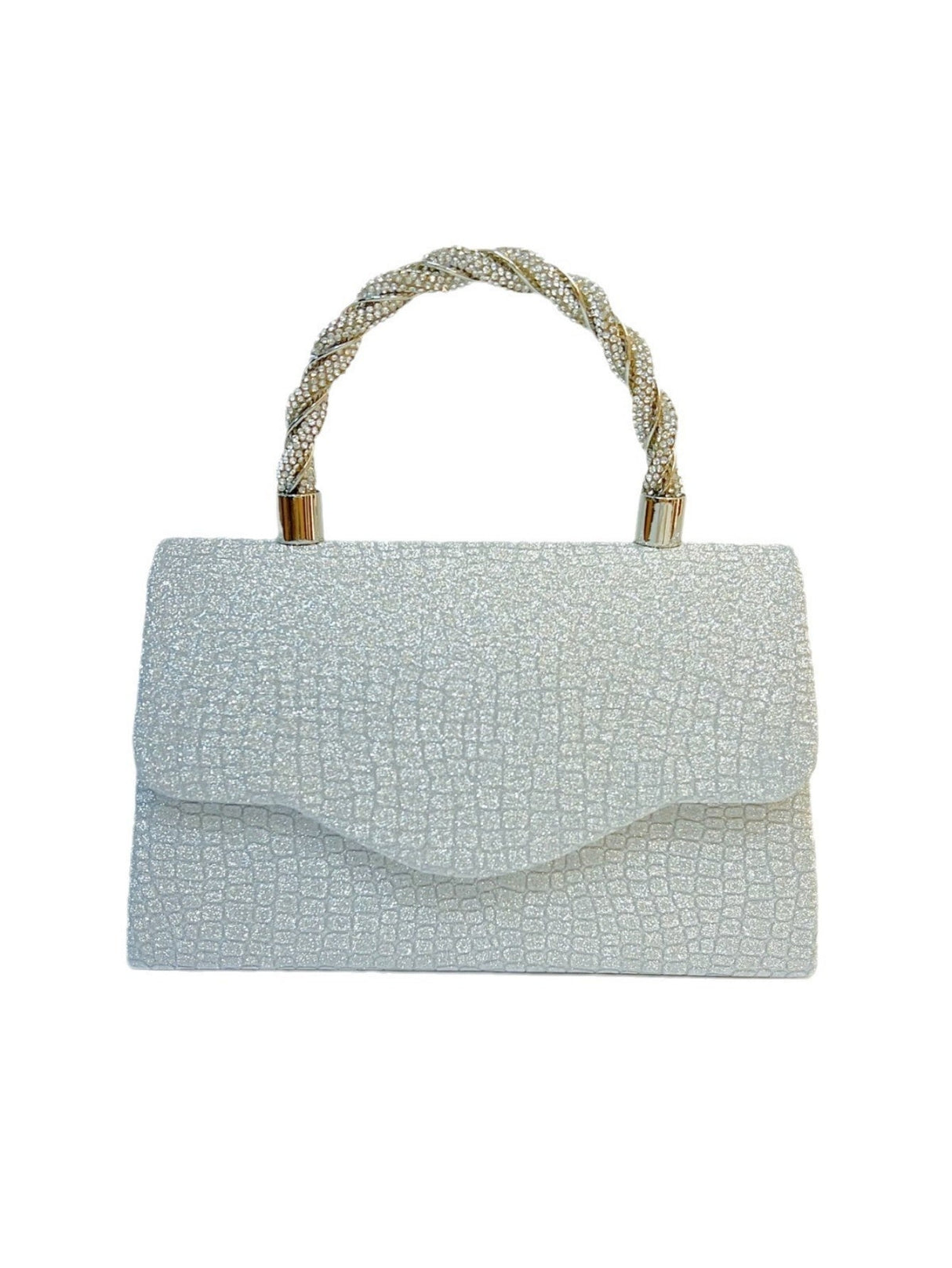 Liber Four Seasons ACC Sequined Diamond Small Square Bag