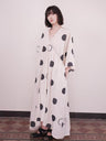 V Collar Robe