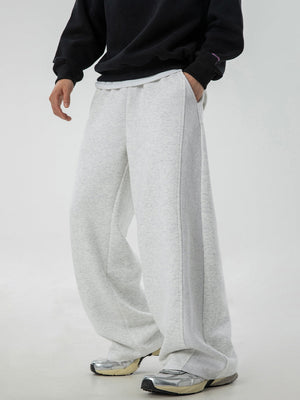 Liber Autumn Men's None Solid Color Pants