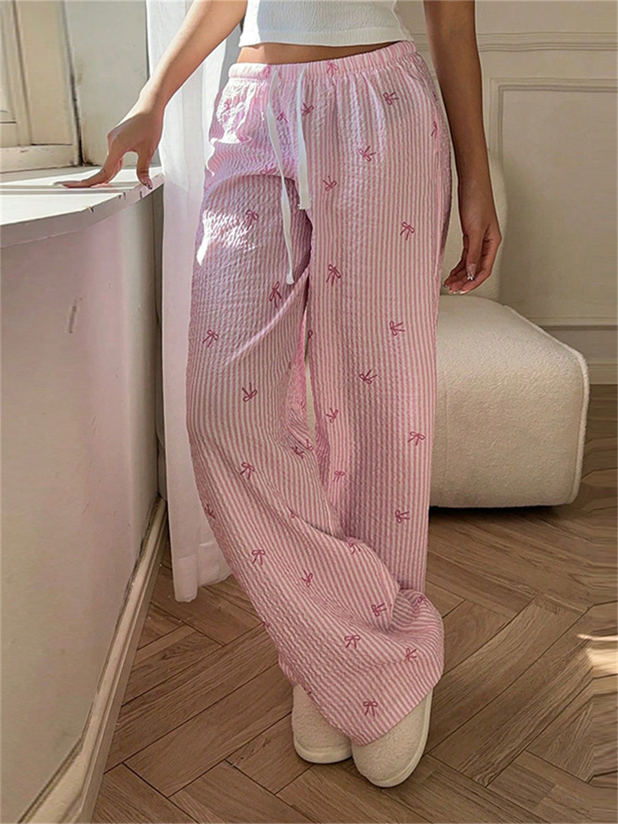 Liber Summer Women's Lace up Pants