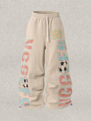 Machete Leisure Sports Ins Sports Wide-leg Sweatpants