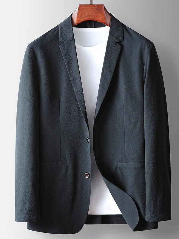 Slight Wrinkles Stretch Business Non-iron Thin Blazers