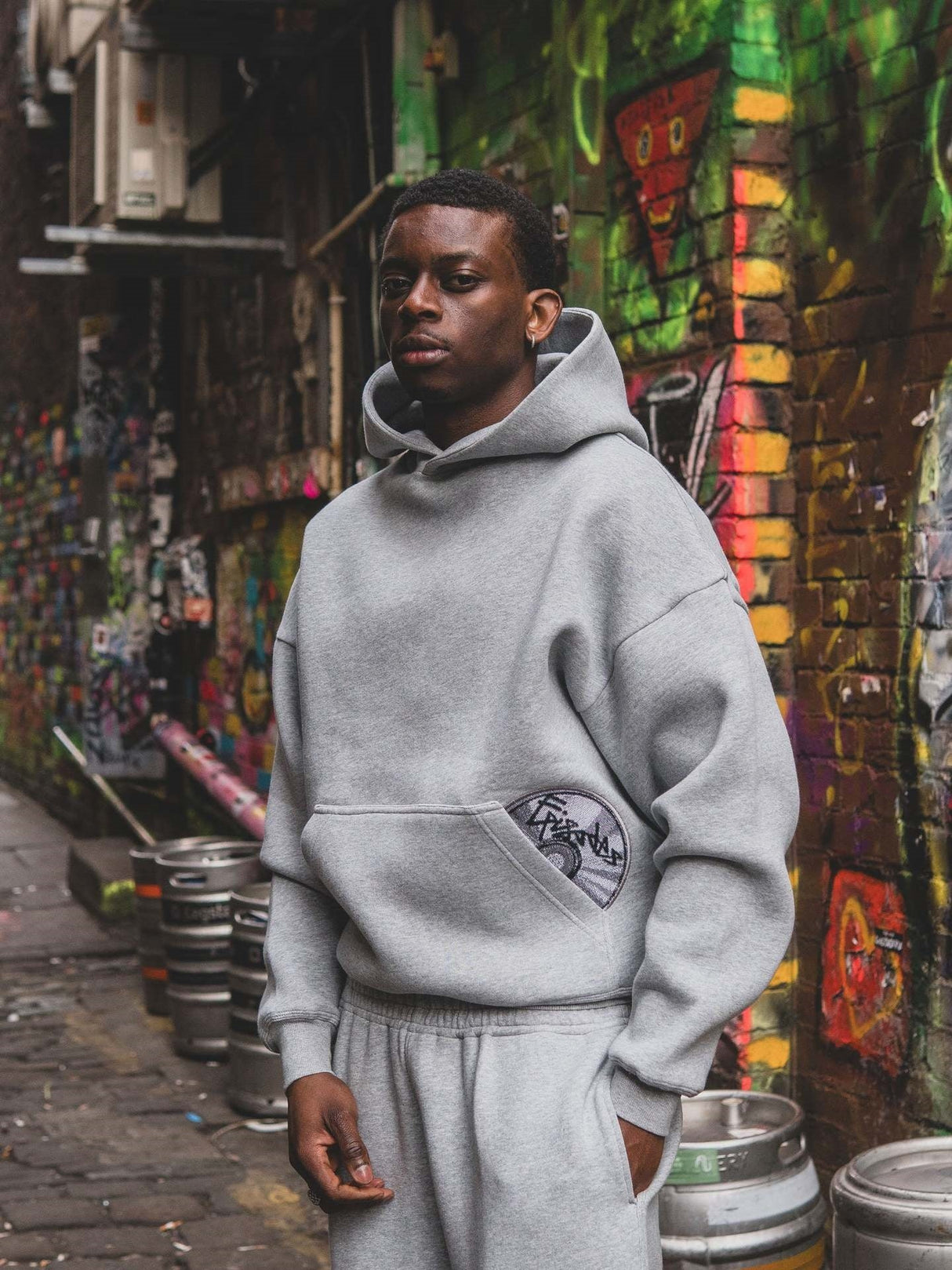 Embroidered Hoodie & Sweatpants 2-piece Sets