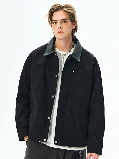 Liber Autumn Men's Color matching Jackets