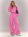 Color-blocked Sportswear Suit