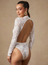 Backless Sexy Lace Bodysuits