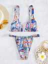 Printed Lace Bikini