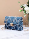 Denim Crossbody Bag