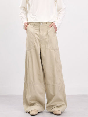 Type A Straight-fit Wide-leg Pants
