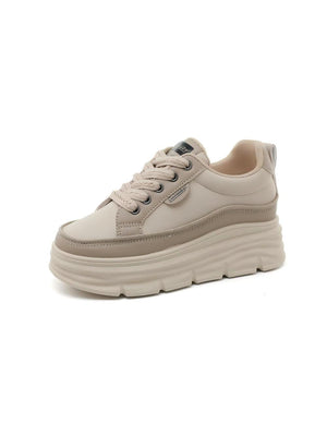 Colorblock Thick-Sole Women's Casual Sneakers