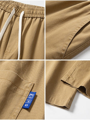 Washing Straight Wide-leg Jeans