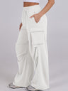 Loose-fitting Straight-leg Wide-leg Casual Cargo Pants