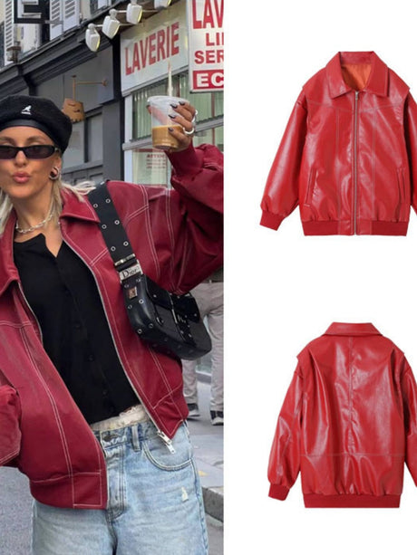 Liber Winter Women's Pocket Solid Color Jackets