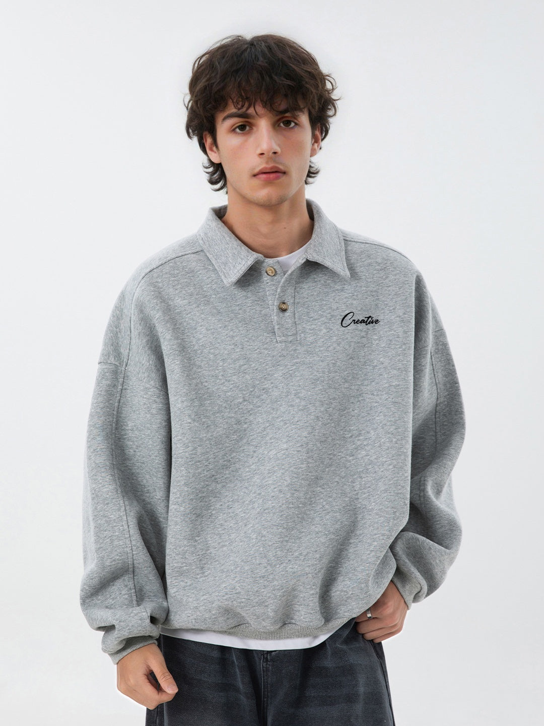 Liber Autumn Men's Letter Sweatshirts